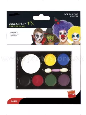 Farby na tvár a telo - MAKE-UP/FX - BASIC PALETTE  - 7 farieb