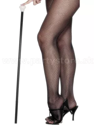 Palička kabaretná tanečná - 20s STYLE DANCE - čierna 80 cm plast