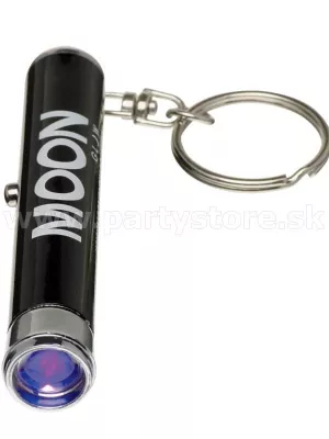UV svietiaci prívesok na kľúče - MOON GLOW - UV fialový