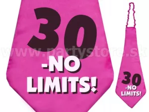 Viazanka - 30 - NO LIMITS ! - 59 cm, tmavoružová