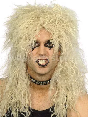 Parochňa - HARD ROCKER - blond, dlhá 66 cm, strapatá, pánska
