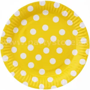 Taniere - RETRO BODKY - priemer 23 cm, bal. 6 ks, papier