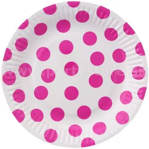 Taniere - RETRO BODKY - priemer 18 cm, bal. 6 ks, papier