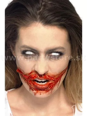 Horor Make Up - DESTRUCTION - tekutý latex a falošná krv, 2 x 29,5 ml