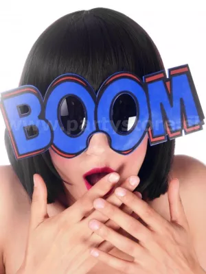 Okuliare - BOOM - modré, maxi, Unisex