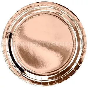 Taniere - METALLIC - priemer 23 cm, bal. 6 ks, papier