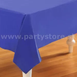 Obrus - MONOCHROME - MODRÝ - 137 x 274 cm, plastová fólia