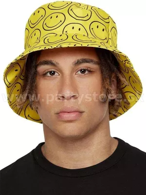 Klobúk - SMILEY BUCKET - žltý, oficiálne licencovaný, unisex