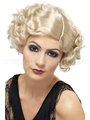 Parochňa - 20s FLIRTY FLAPPER - blond, krátka a vlnitá, dámska