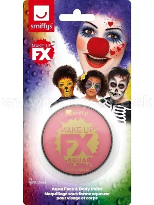 Farba na telo a tvár - SMIFFYS MAKE-UP FX - ružová, 16 ml