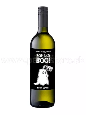 Etiketa na fľašu - FĽAŠKOVÉ BOO! - BOTTLED BOO! - bal. 10 ks