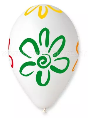 Balóny - FLOWERS PREMIUM -  30 cm, bal. 5 ks