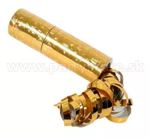 Serpentíny - HOLOGRAPHIC - zlaté