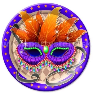 Taniere - KARNEVAL - priemer 18 cm, bal. 6 ks, papier