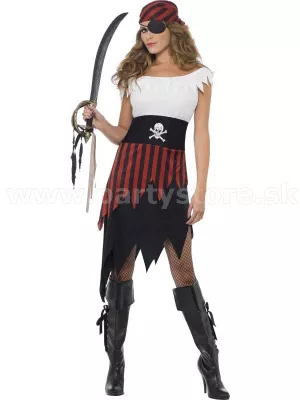 Kostým - PIRÁTKA TEUTA Z ILLYRIA - dámsky