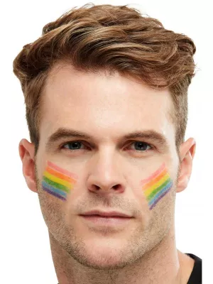 Pastelky na tvár a telo - RAINBOW - dúhové, 6 farieb