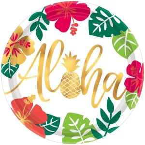 Taniere - ALOHA - priemer 26 cm, bal. 8 ks, papier