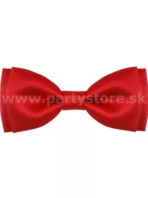 Motýlik - CLASSIC SATIN DELUXE - červený, 5,5 x 12 cm, pánsky