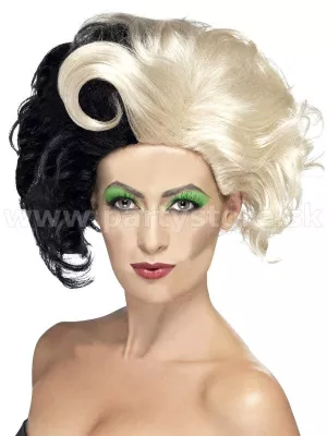 Parochňa - CRUELLA DELUXE - čierna a blond, dámska