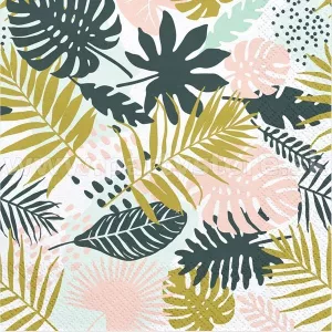 Obrúsky - ALOHA - TROPIC - 33 x 33 cm, bal. 20 ks, papier