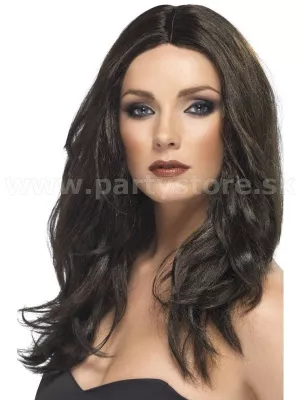 Parochňa - SUPERSTAR - tmavohnedá, dlhá 55 cm, dámska