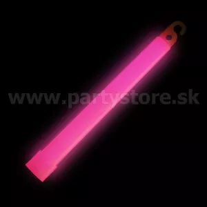 Tyčinka svietiaca - GLOWSTICK FUNGLOW - ružová, 150 x 17 mm