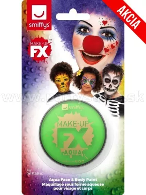 Farba na telo a tvár - SMIFFYS MAKE-UP FX - limetkovo zelená, 16 ml