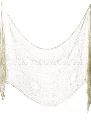 Záves dekoračný - STRAŠIDELNÝ HANDROVÝ - 75 x 300 cm, krémový