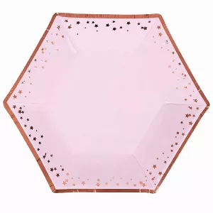 Taniere - GLAMOUR STARS - priemer 20 cm, bal. 8 ks, papier