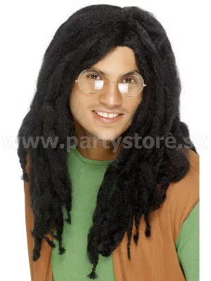 Parochňa - RASTAFARI - čierne dredy, dlhá 60 cm, pánska