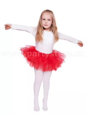Spodnička vrstvená - TUTU - BALLERINA - bodkovaná, dievčenská