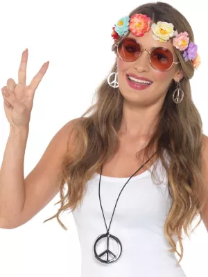 Hippie súprava 5 dielna - HIPPIE FESTIVAL - dámska
