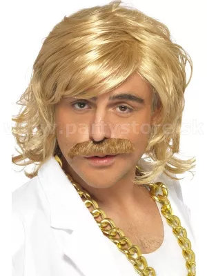 Parochňa - KEITH LEMON - blond s fúzami, pánska