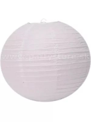 Lampión - tienidlo - GUĽA - priemer 35 cm, biely, papier