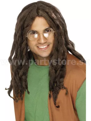 Parochňa - RASTAFARI - hnedé dredy, dlhá 60 cm, pánska