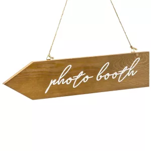 Tabuľa smerová - FOTO STÁNOK - 36 x 7,5 cm, drevená