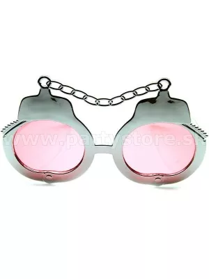 Okuliare - POLICAJNÉ PUTÁ - strieborný plastový rám