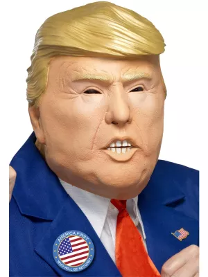 Maska - PRESIDENT - FIRST U.S. KING (TACO) - telová na celú hlavu, latex