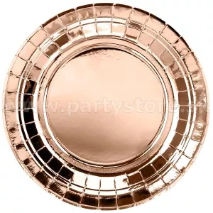 Taniere - METALLIC - priemer 18 cm, bal. 6 ks, papier
