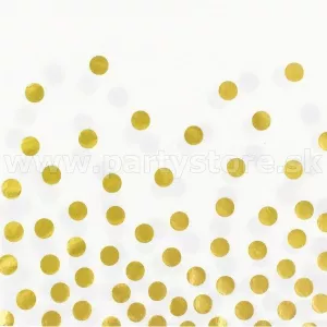 Obrúsky - SIMPLE ELEGANCE - biele, 33 x 33cm, bal. 12ks, papier