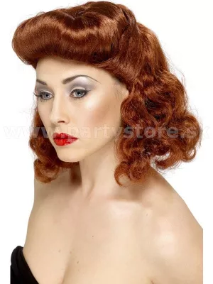 Parochňa - SCARLET PIN UP - červenohnedá, dámska