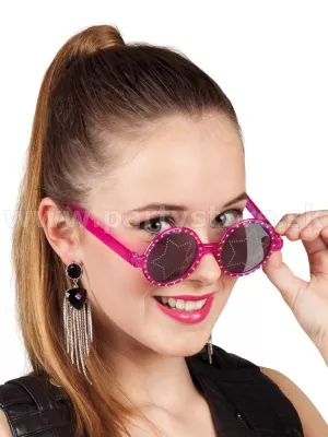 Okuliare - SOPHIE STAR - ružové, plast