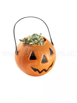 Vedierko mini - TEKVICA HALLOWEEN - na sladkosti, 100 ml, plast