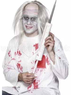 Injekčná striekačka - JUMBO - biela, 53 cm, plast