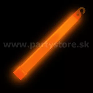 Tyčinka svietiaca - GLOWSTICK FUNGLOW - oranžová, 150 x 17 mm