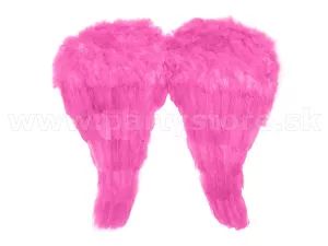 Krídla " Anjel - perie " 56 x 46 cm, ružové