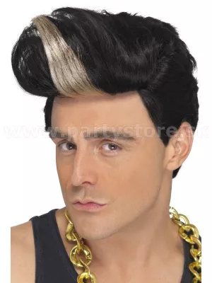 Parochňa - 90s RAPPER STAR - tmavohnedá so strieborným prelivom