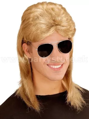 Parochňa - 80s MULLET - s okuliarmi, blond, pánska