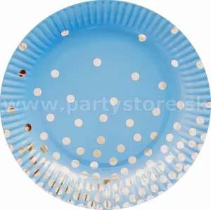 Taniere - SIMPLE ELEGANCE - modré priemer 18cm bal. 6ks papier