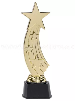 Trofej ocenenie - HOLLYWOOD - VYCHÁDZAJÚCA HVIEZDA - zlatá 24 cm